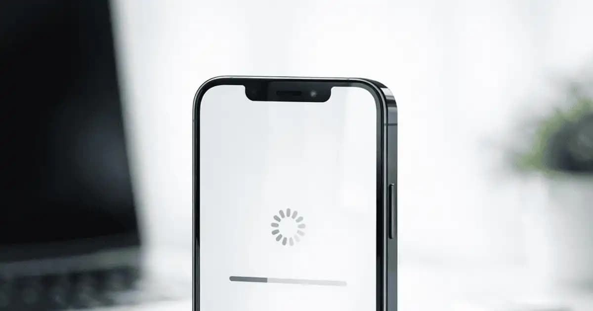 User holding an iPhone after installing iOS 26.2 update